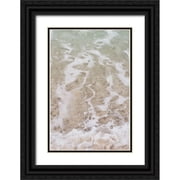 Cusson, Marie Elaine 11x14 Black Ornate Wood Framed with Double Matting Museum Art Print Titled - Beach Shore II