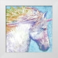 thumbnail image 1 of Cusson, Marie Elaine 12x12 White Modern Wood Framed Museum Art Print Titled - Colorful Unicorn, 1 of 4