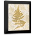 thumbnail image 1 of Cusson, Marie Elaine 12x14 Black Modern Framed Museum Art Print Titled - Golden Fern I, 1 of 5
