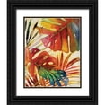 thumbnail image 1 of Cusson, Marie Elaine 12x14 Black Ornate Wood Framed with Double Matting Museum Art Print Titled - Tropic Botanicals I, 1 of 4