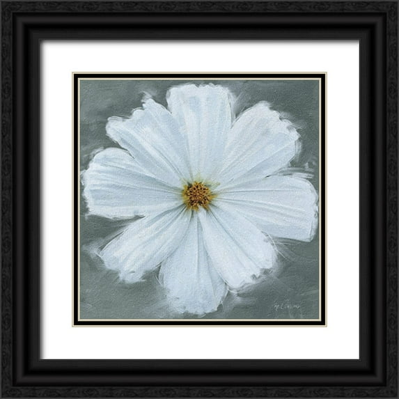 Cusson, Marie Elaine 15x15 Black Ornate Wood Framed with Double Matting Museum Art Print Titled - Garden Dream VIII