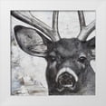 thumbnail image 1 of Cusson, Marie Elaine 15x15 White Modern Wood Framed Museum Art Print Titled - Deer Portrait, 1 of 4