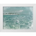 thumbnail image 1 of Cusson, Marie Elaine 32x25 White Modern Wood Framed Museum Art Print Titled - Beach  Scene I, 1 of 4