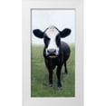 thumbnail image 1 of Cusson, Marie Elaine 9x14 White Modern Wood Framed Museum Art Print Titled - Funky  Cow I, 1 of 4