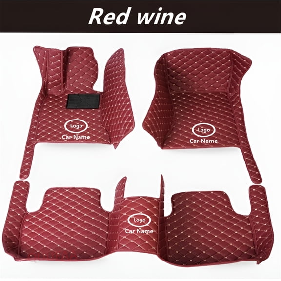 Custam Car Liners Floor Mats Full Set For Honda Civic 2006-2026 Car Floor Mats 3D All-Weather Front & Rear Liner Leather Waterproof