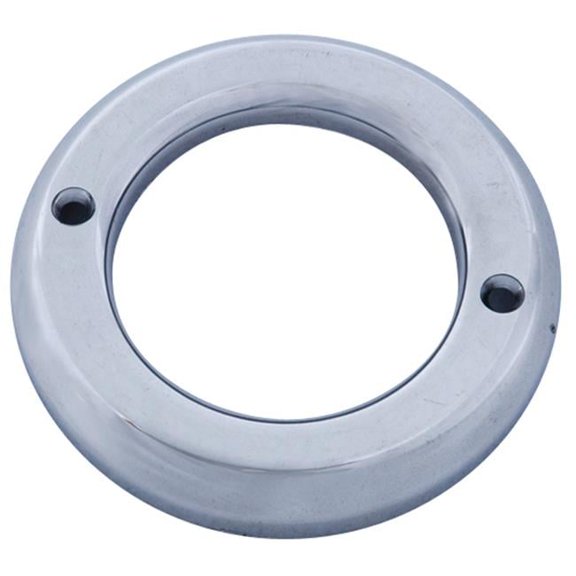 Custer Products 2 in. Plastic Bezel - Chrome Plated