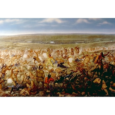 Custer'S Last Stand History (24 x 18)
