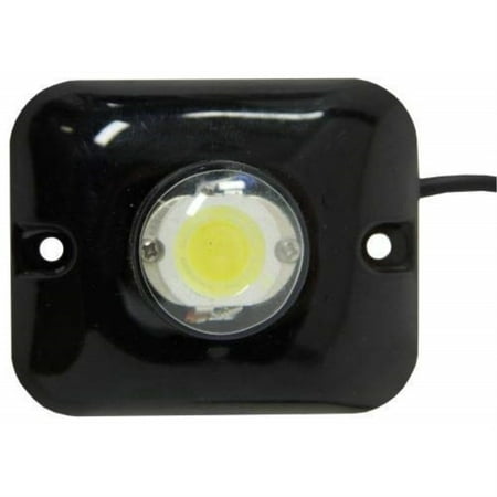 Custer STR1W-LED 10-Watt White Strobe LED 1", Multi Strobe Patterns
