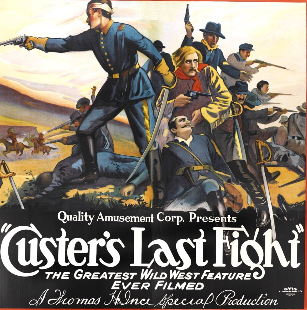 CusterS Last Fight Canvas Art - (11 x 17)