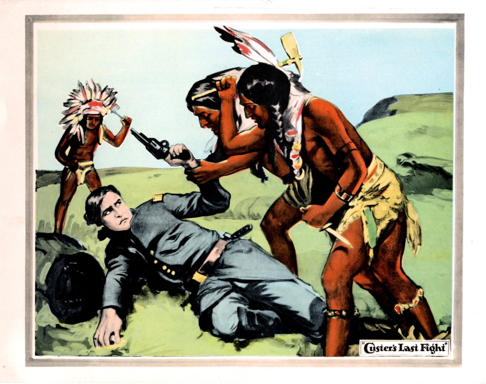 CusterS Last Fight Canvas Art - (28 x 22)