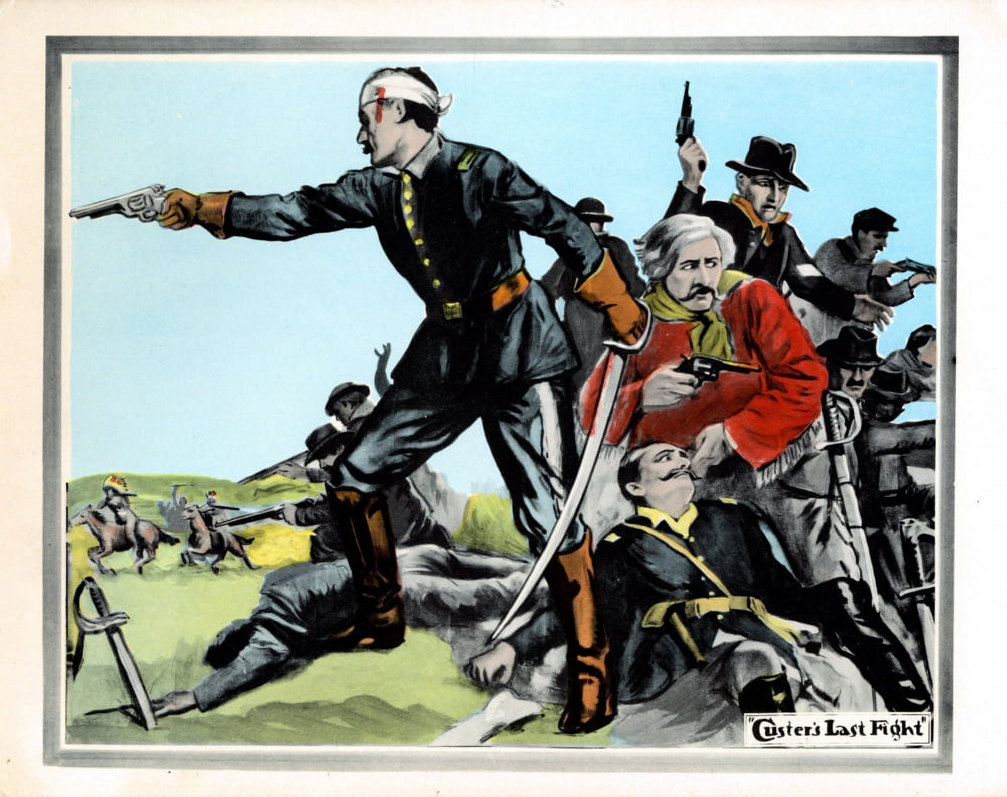 CusterS Last Fight Canvas Art - (28 x 22)