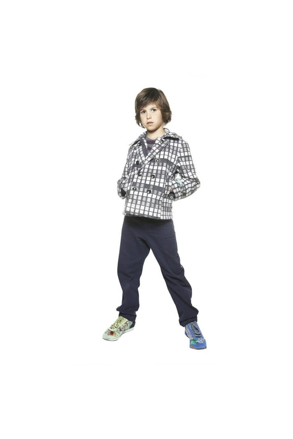 Boy's Troisquart Jacket 8 Grey