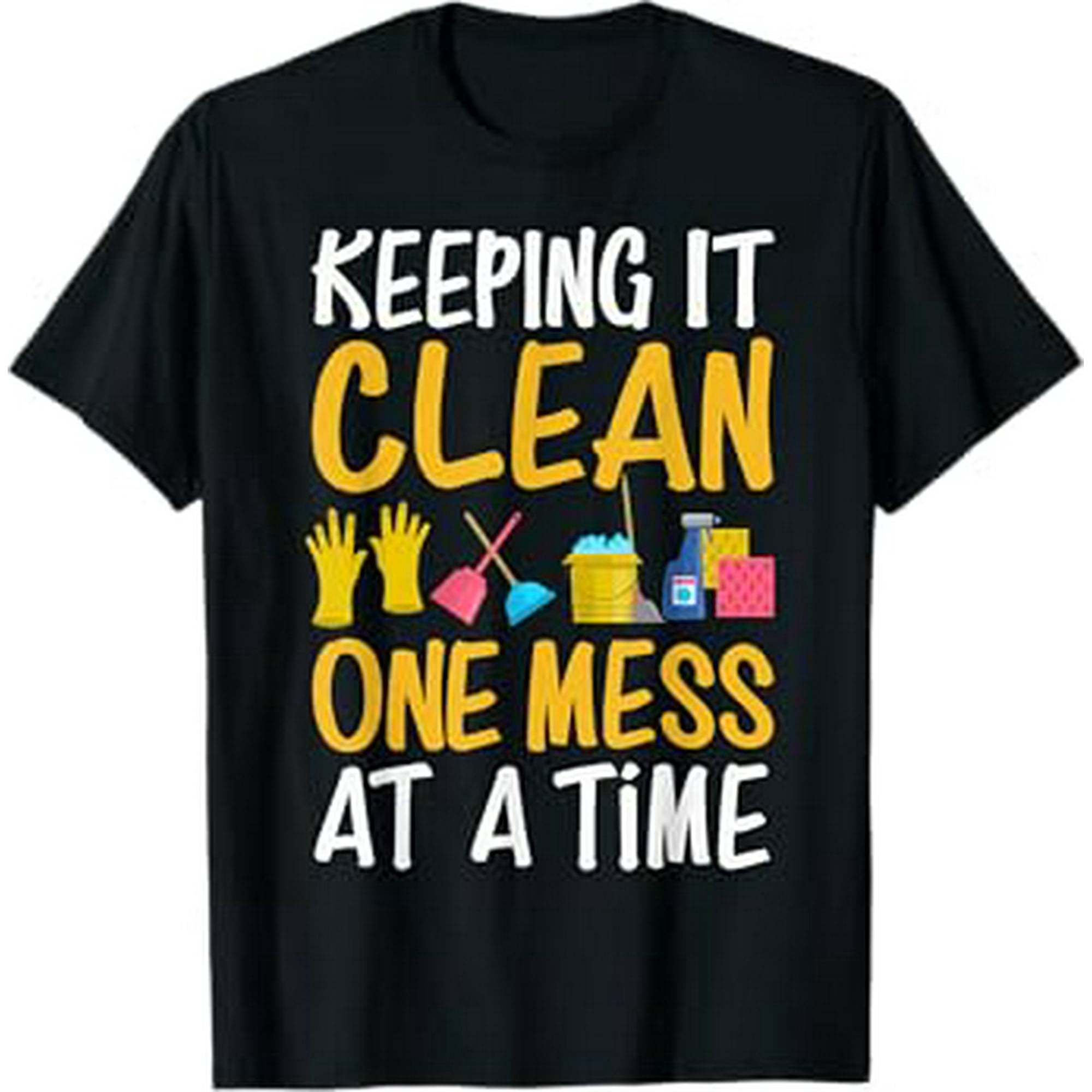 Custodian School Custodian Janitorial Funny Housekeeping T-Shirt ...