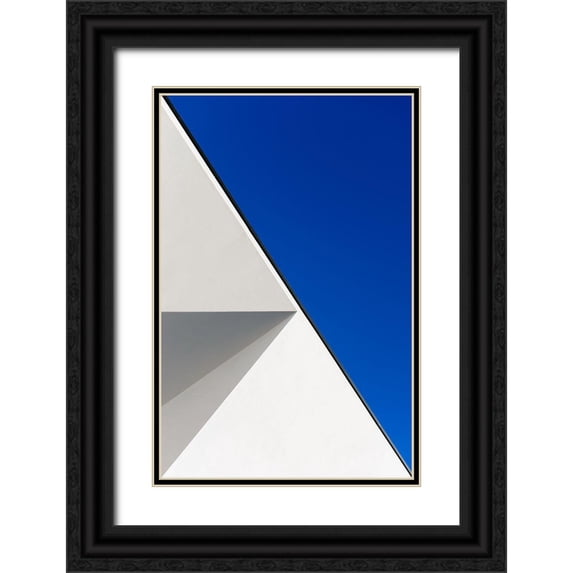 Custodio, Joao 22x32 Black Ornate Wood Framed with Double Matting Museum Art Print Titled - Structured Illusion