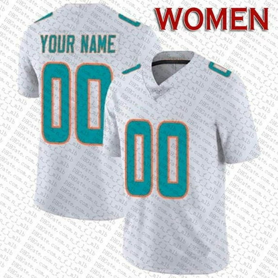 Custom 10 Tyreek Hill 1 Tua Tagovailoa Football Jersey DeVon Achane Jaylen Waddle Jalen Ramsey Raheem Mostert Braxton Berrios Jevon Holland Bradley Chubb Dan Marino