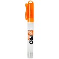 thumbnail image 1 of Custom 10 ml Hand Sanitizer Spray Pen, Set of 1000, Personalized Bulk Pack, InfectiGuard Hand Sanitizer with Carabiner Imprinting Keychain Perfume Spray Pen for Travel, Home, and Car Use - Orange, 1 of 2