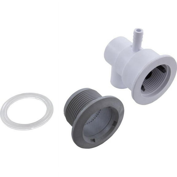 Custom 23420-100 2.5" Spa Jet 0.37" Air x 0.5" Slip Water Jet Body