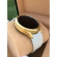 thumbnail image 1 of Custom 24k Gold 46mm Plated Samsung Galaxy Watch 4 Gold Bezel Gray Gold Band LTE, 1 of 11
