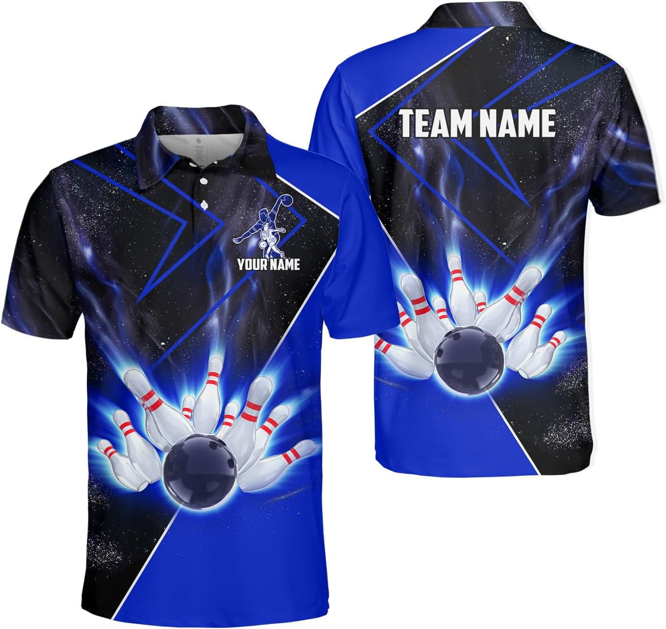 Custom Bowling Polo Shirts Men Women BO0120 main image 0