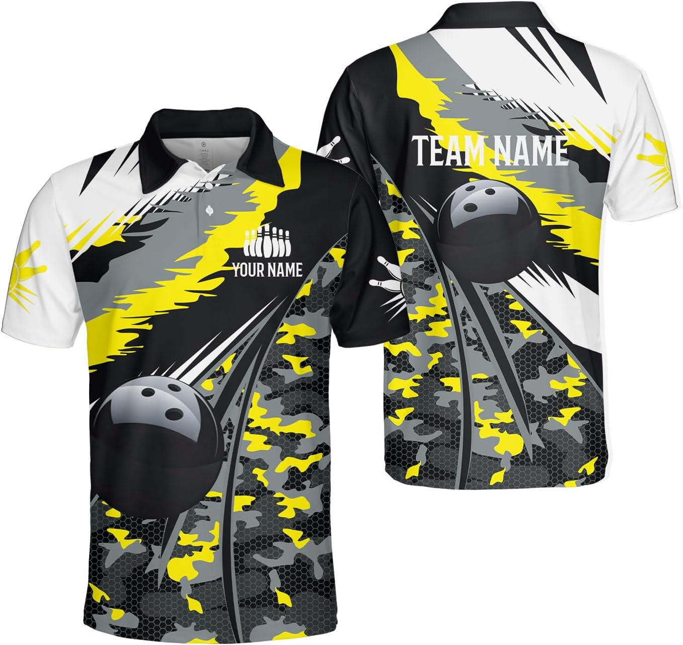 Custom Bowling Polo Shirts Men Women BO0120 main image 1