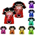 thumbnail image 1 of Custom 3D Bowling Shirts Personalized for Men and Women - Unique Team Shirt & Gifts for Bowling Lovers (Red, 3XL), 1 of 10