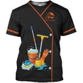 thumbnail image 1 of Custom 3D Housekeeping Shirt for Women Men Personalized Cleaning Outfit Gift Housekeeper Cleaner Tshirt Housekeeping Uniform (Orange, 5XL), 1 of 10