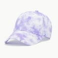thumbnail image 1 of Custom 3D Printed Baseball Cap - Adjustable Snapback Hat for Outdoor Summer Activities Unisex Tie Dye Design for All Ages, 1 of 5