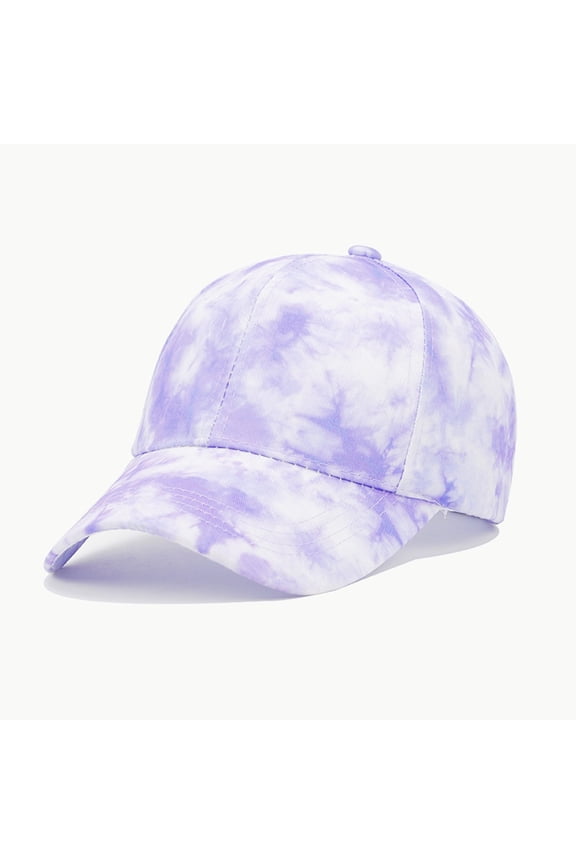 Custom 3D Printed Baseball Cap - Adjustable Snapback Hat for Outdoor Summer Activities Unisex Tie Dye Design for All Ages