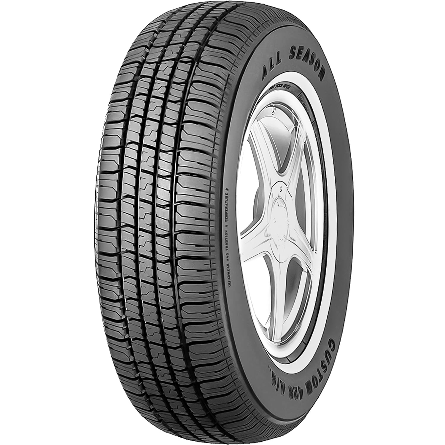 Custom 428 A/S 225/75R15 102S A/S All Season Tire Simolary simolary.com