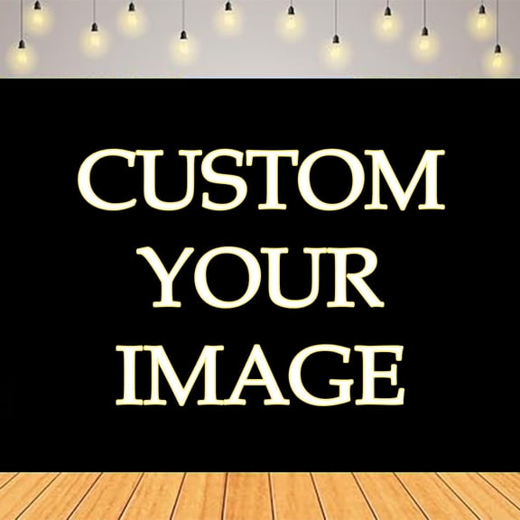 Custom 5ft x 7ft Photography Backdrop, Personalized Printed Fabric Background Cloth, Custom Logo Photo Banner for Studio Shooting, Party Decor, Flat Lay, Product Display