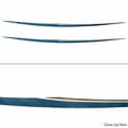 thumbnail image 1 of Boat Graphic Decals | Blue / Metallic Gold Stickers (Set of 2), 1 of 2