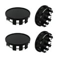 thumbnail image 1 of Custom Accessories 1-Pack 2.1" Hub Caps, Replacement Hubcaps for Cars, Trucks, SUVs — Black/Plastic, 1 of 5