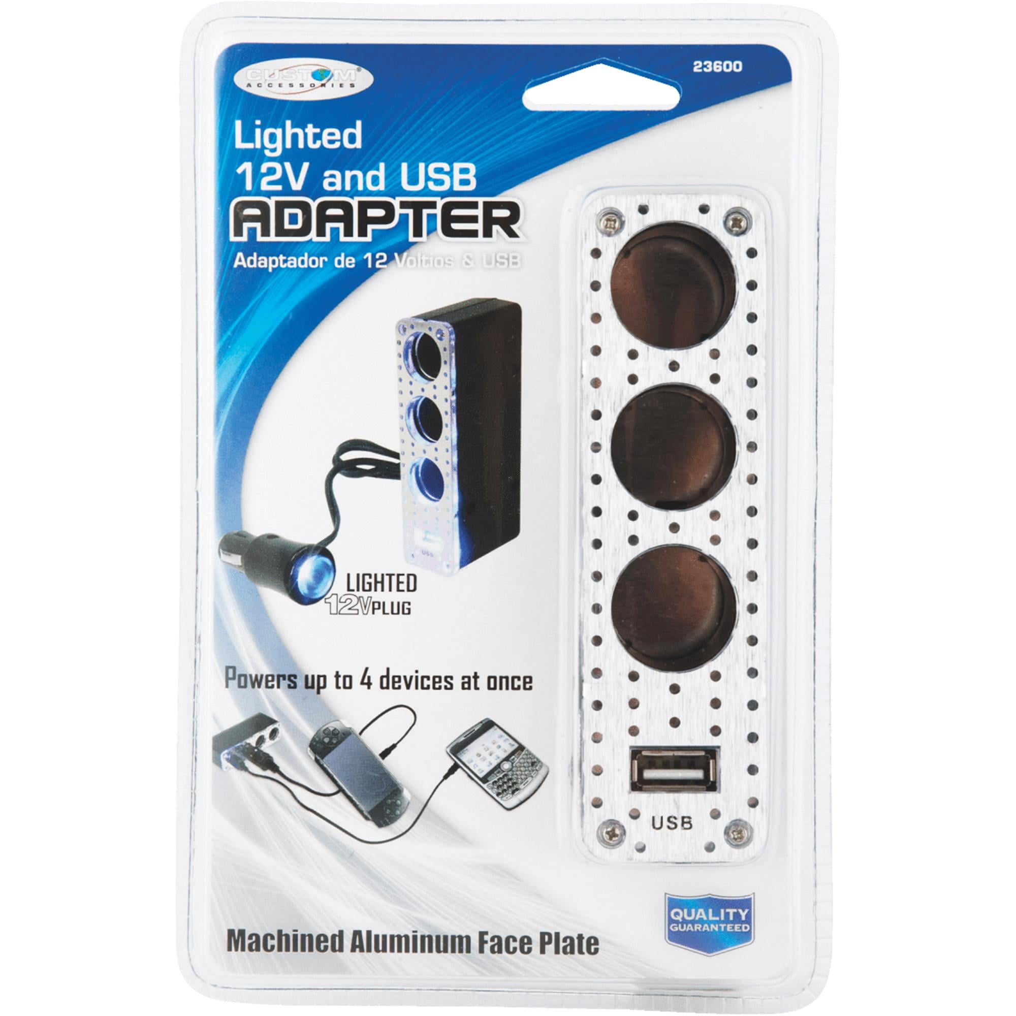Custom Accessories 12v Tpl Adapter with Usb 23600