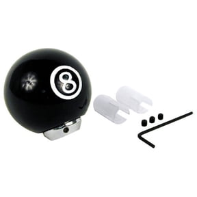 Custom Accessories 16252 Black 8-Ball Style Gear Shift Knob