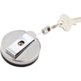 thumbnail image 1 of Custom Accessories Chrome Key Chain - Retractable Belt Clip - 1 Piece, 1 of 2