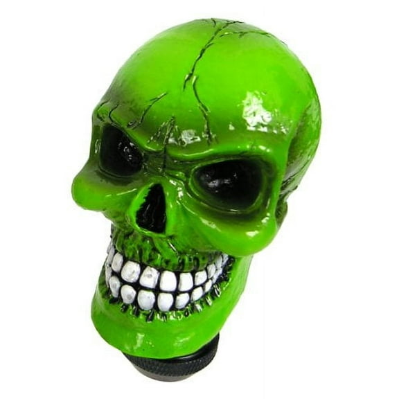 Custom Accessories 23179 Green Skull Gear Shift Knob