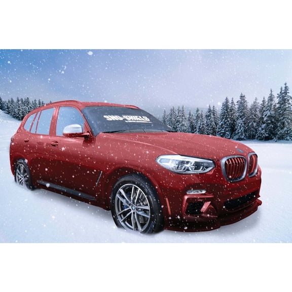 Custom Accessories Sno-Shield Windshield Cover 31569 - Foldable Universal Fit - 25" x 78"