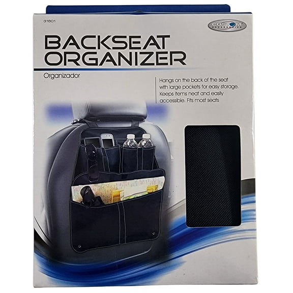 Custom Accessories 31601 Auto-Car-Truck Back Seat Storage Organizer Hanger Bag