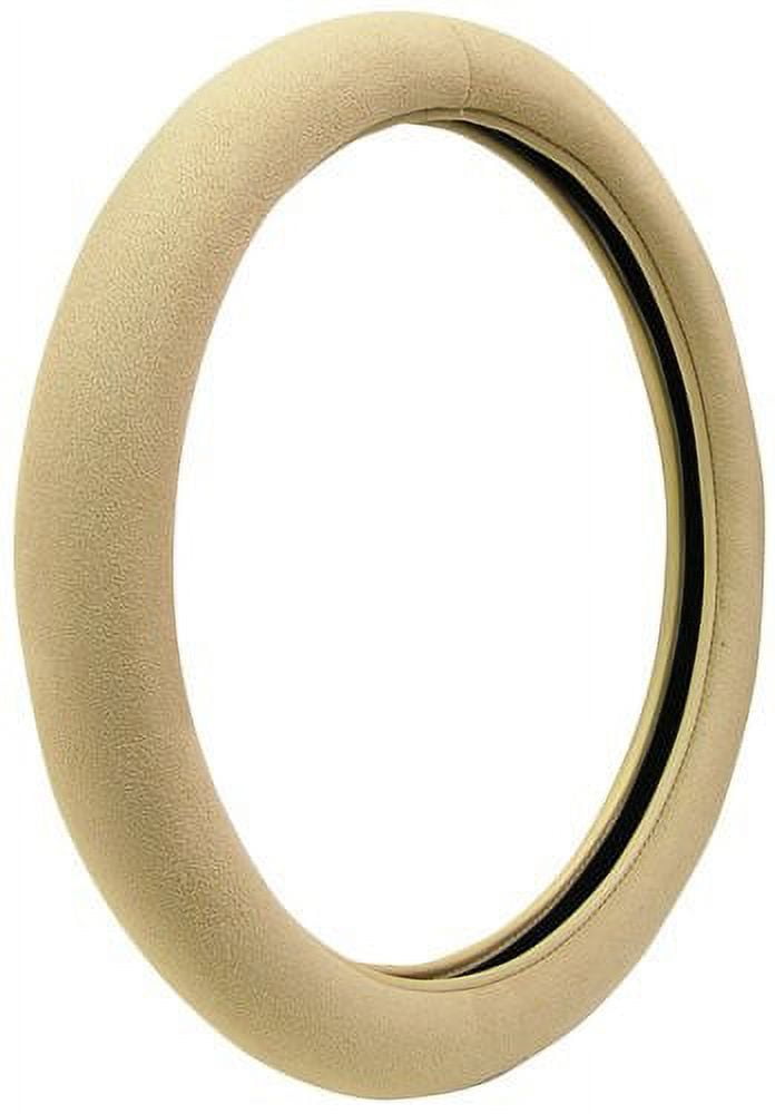 Custom Accessories 38550 Road Pilot Tan Ultra Soft Steering Wheel Cover