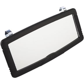 Custom Accessories Deluxe Visor Mirror - Clip-On Car Mirrors Visor Accessory - 1 Piece