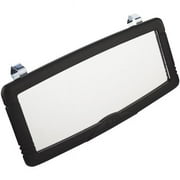 Custom Accessories Deluxe Visor Mirror - Clip-On Car Mirrors Visor Accessory - 1 Piece
