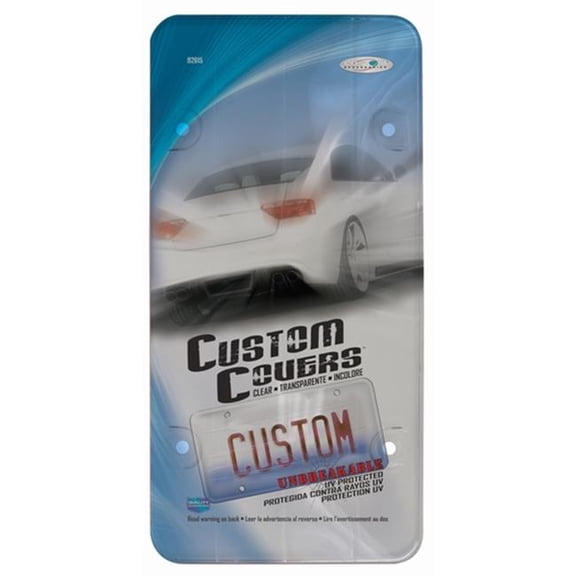 C Accessories License Frame Unbreakable Shield - Clear
