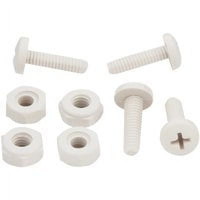 Custom Accessories Custom Nylon License Fasteners - Pack of 10 Bulk Restock Pack