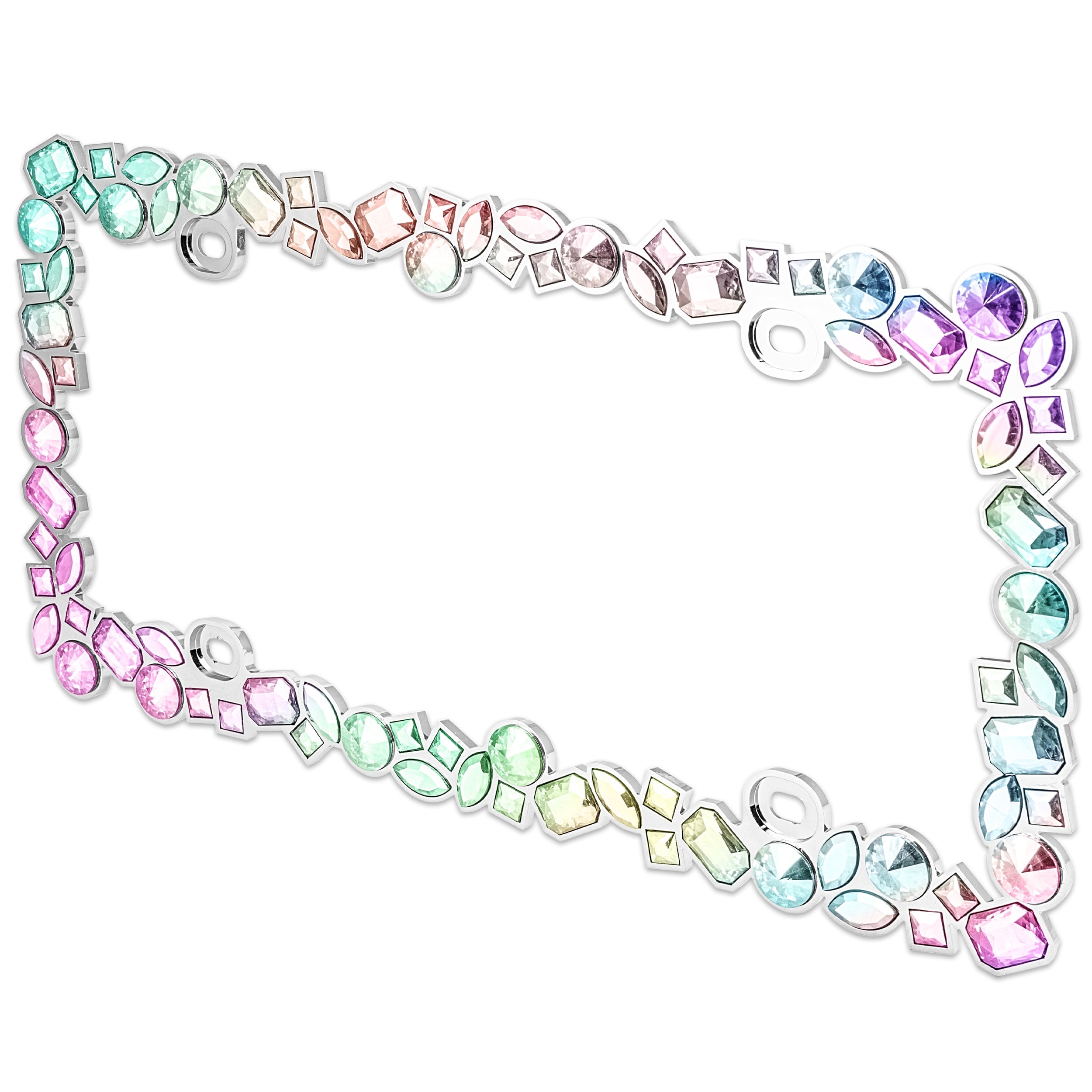 Custom Accessories Iridescent Radiance License Plate Frame