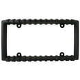 Custom Accessories License Plate Frame Bumper Guard, Black