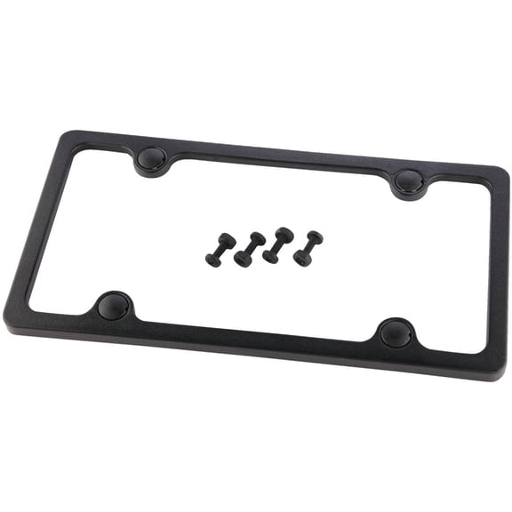 Custom Accessories License Plate Frame - Pack of 4