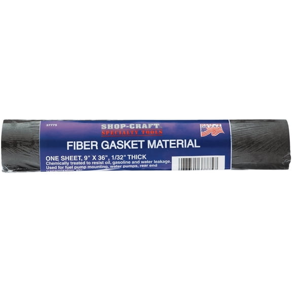 Custom Accessories Shop Craft Gasket Material 9" W X 36" L X 1/32" T