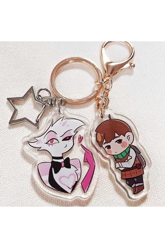 Custom Acrylic Keychain Thick, Acrylic Charm Print by Photo, Wedding Charm, Place Card,Anime Character Acrylic Print, Acrylic Figure, RANDOM 1 PACK