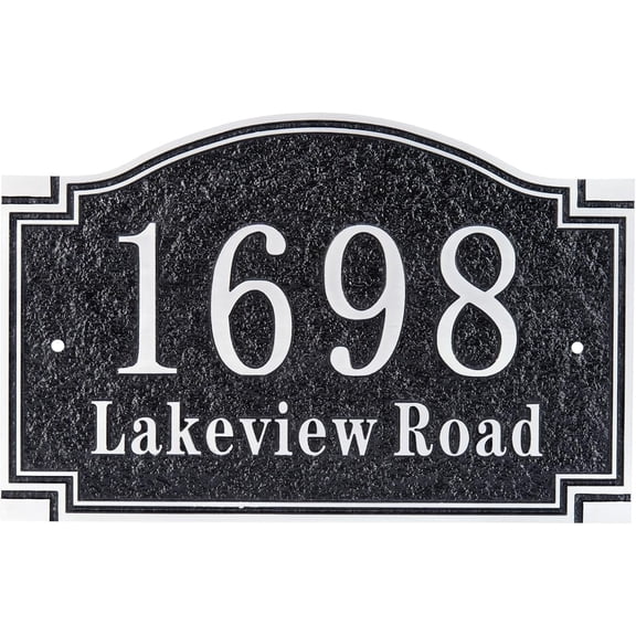 Custom Address Plaque Sign Address Numbers Signs Plate