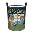 thumbnail image 1 of Custom Adventure Travel Happy Camper Laundry Basket Foldable Cartoon RV Camping Toy Clothes Hamper Storage Bin for Kids Nursery, 1 of 6